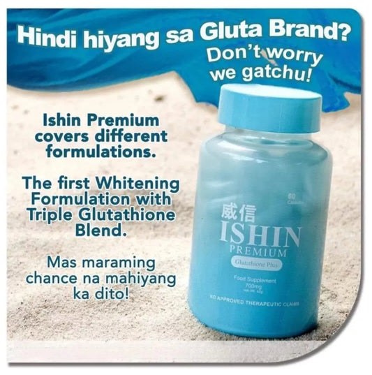 ISHIN Premium Glutathione Anti Oxidant Anti Aging